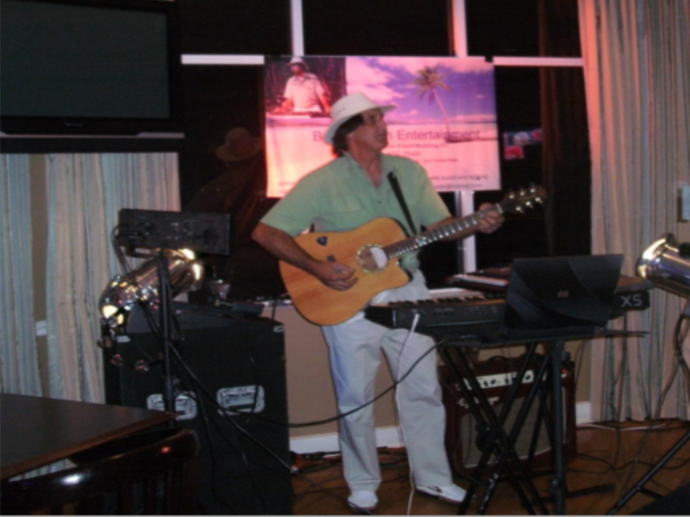 Bobby Smith on Guitar at the event