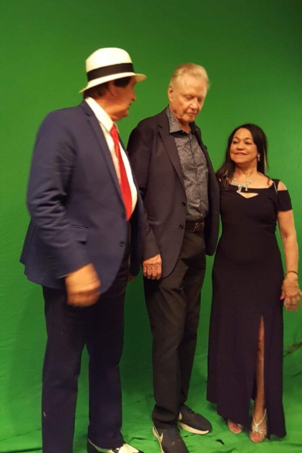 Bobby Smith with Wife Mena Smith and Jon Voight at President Trump Place in Palm Beach Florida USA